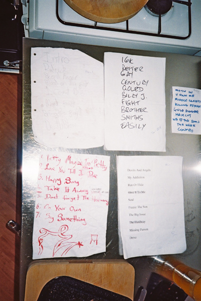 The setlists gathered for Other Bands